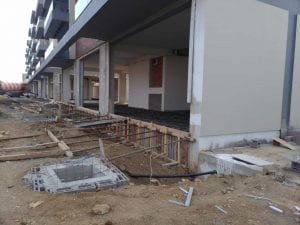 Sunken Slab Filling