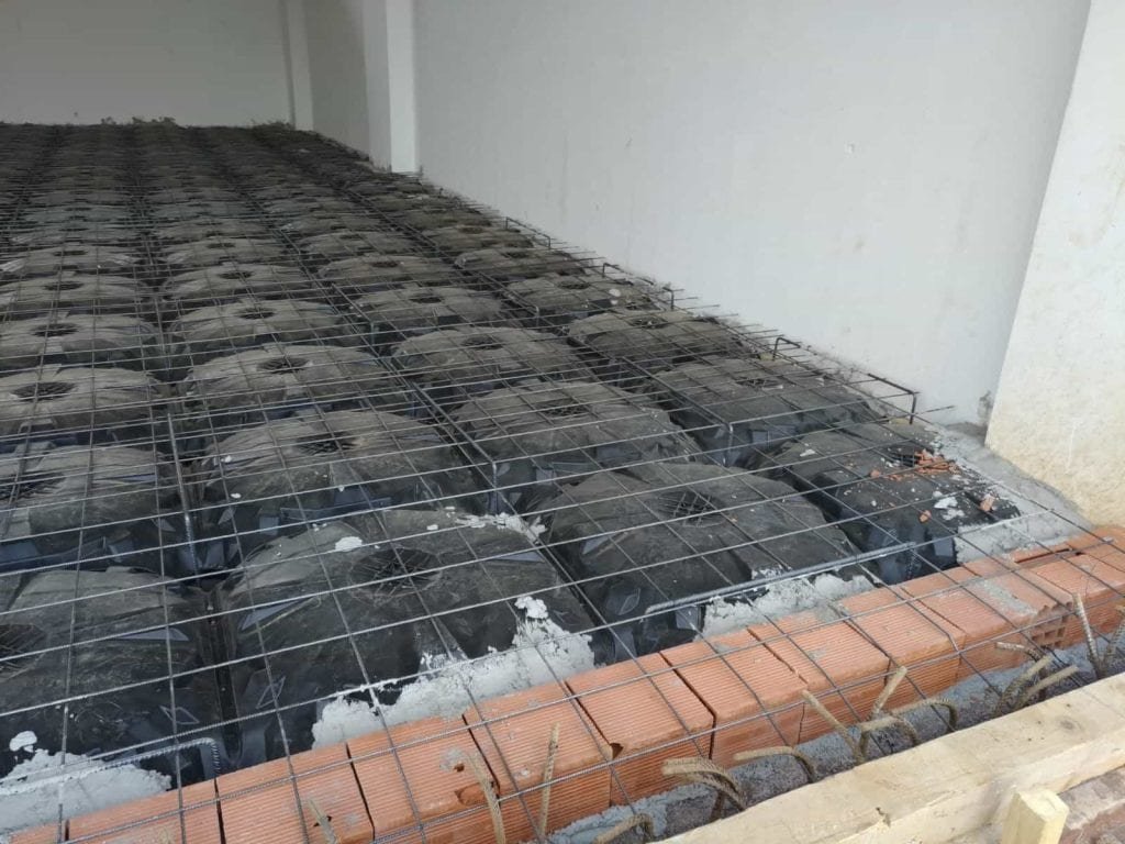 Sunken Slab Filling