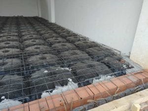 Sunken Slab Filling