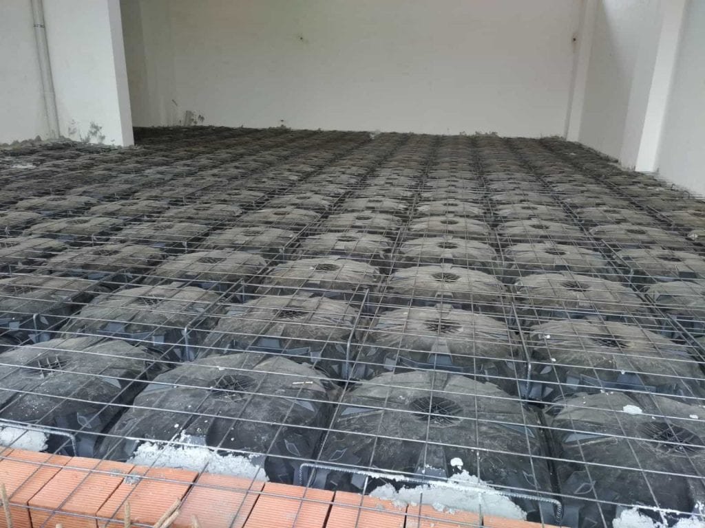 Sunken Slab Filling