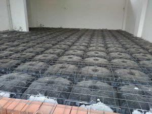 Sunken Slab Filling