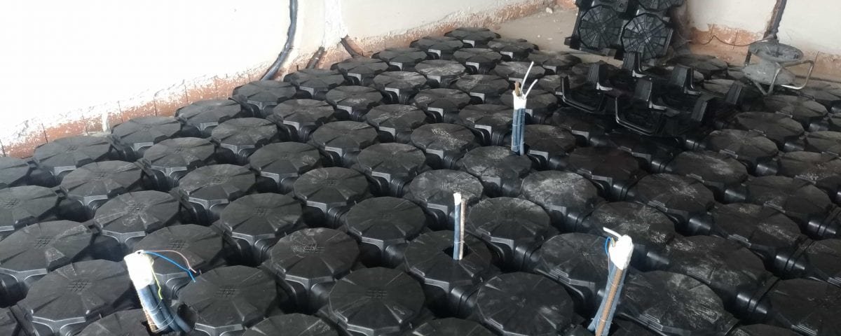 Reinforced Concrete Raised Floor