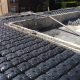 pool deck slab filling